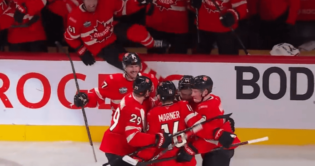 Team Canada defeats Sweden in overtime during the 4 Nations Face-off ...
